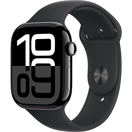 Apple Watch S10 GPS 46mm M/L Jet Black Aluminium