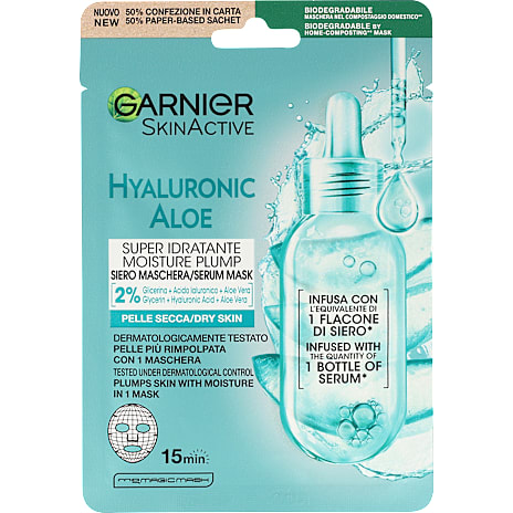 Garnier Super Idratante Moisture Plump serum m. hyaluronsyre og aloe 28 g