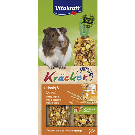 Vitakraft Kräcker marsvin honning 112 g