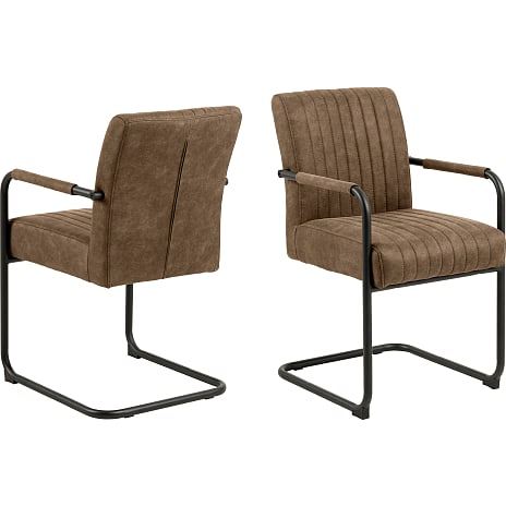 AC Design Furniture Adele Spisebordsstol Lysebrun