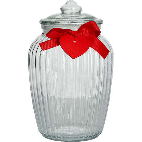 Julekrukke Glas 2000 ml