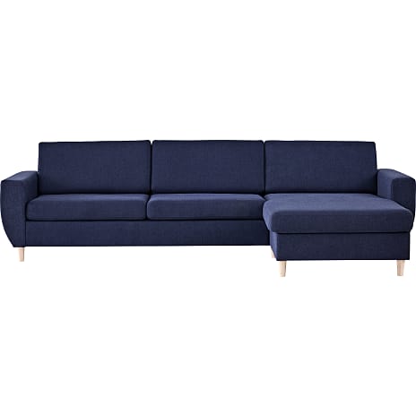 Urban 3D XL Vendbar Sofa Med Chaiselong Blå
