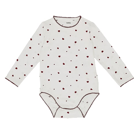 VRS baby body str. 86 - råhvid 1 stk.