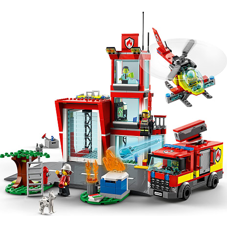 LEGO® City Brandstation 60320 Køb Bilka.dk!