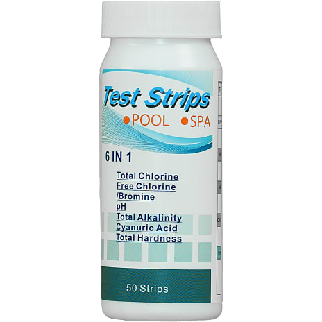 DenForm 6-i-1 Teststrips til Spabad og Pool