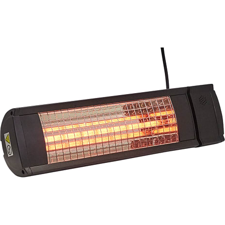 HEAT1 Eco High-Line 1500W Terrassevarmer Sort