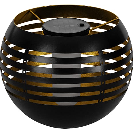 Eglo Gry solcelle bordlampe guldfarvet/sort