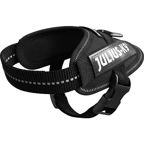 Julius-K9 Hundesele 29-36 cm Sort