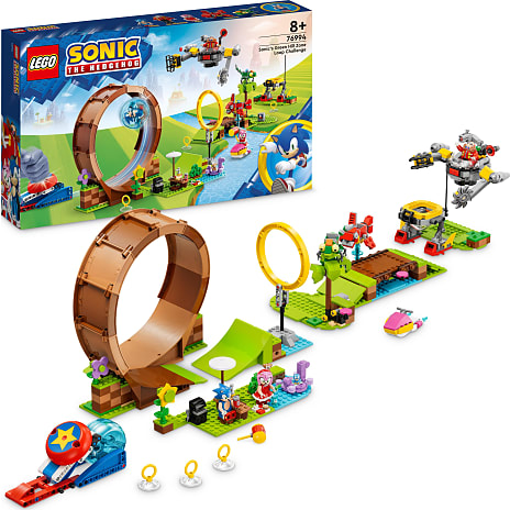 LEGO Sonic the Hedgehog Sonics Green Hill Zone Loop-udfordring 76994