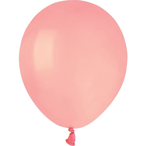 Andre Mærker Latexballoner 13 cm 15-pak - babyrosa 15 stk.