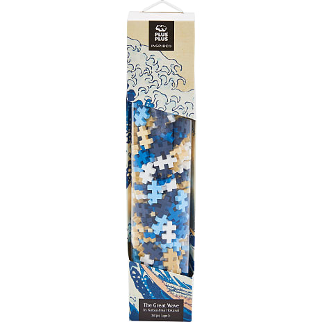 Plus-Plus Inspired Hokusai