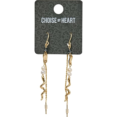 Choise by Heart Dame Øreringe Guldfarvet