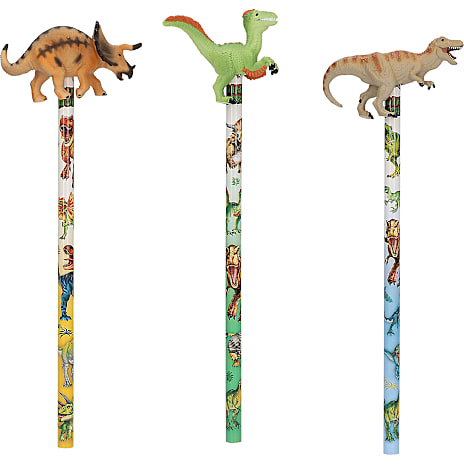 Dino World Blyant Med Dino Top