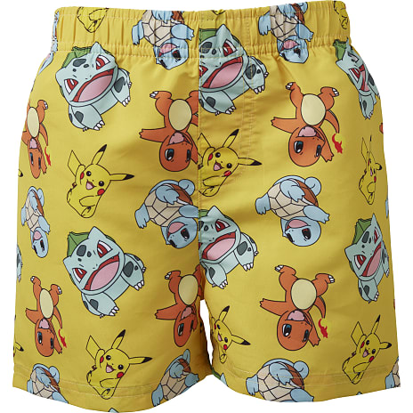 Pokémon Badeshorts Str. 122/128 Gul