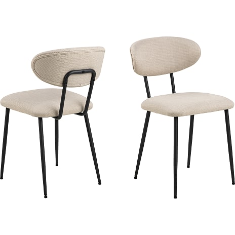 AC Design Furniture Denise Spisebordsstol Beige