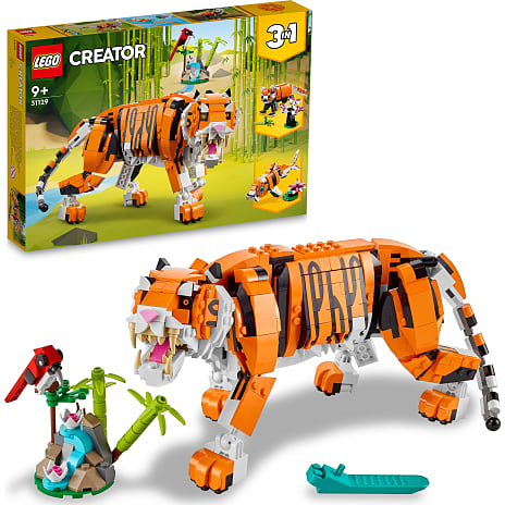 overalt mobil sjækel LEGO® Creator 3-i-1 Majestætisk tiger 31129 | Køb på Bilka.dk!