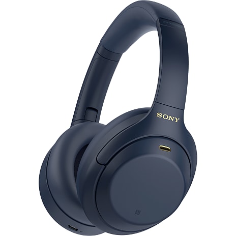 Sony WH-1000XM4 Trådløse Støjreducerende Hovedtelefoner Blå