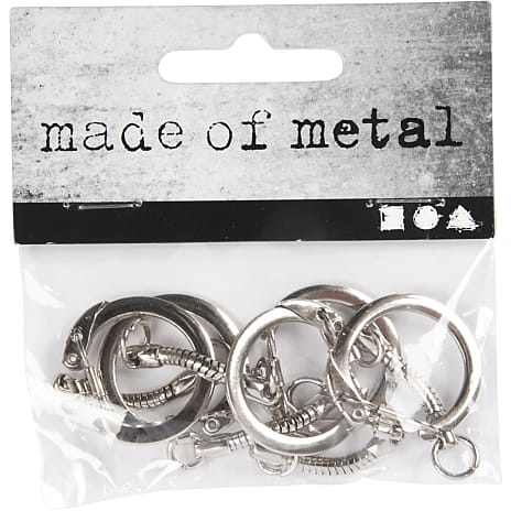 Andre mærker Nøglering med kæde - metal