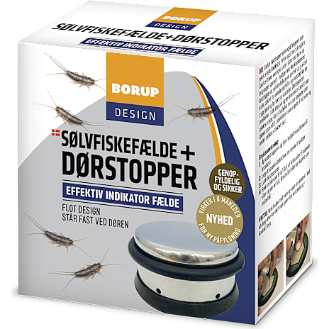 Borup Design Sølvfiskefælde Og Dørstopper