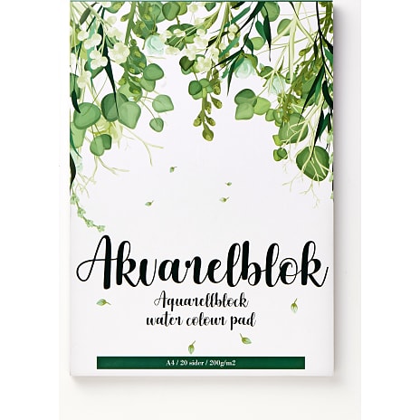 Artist akvarelblok A4