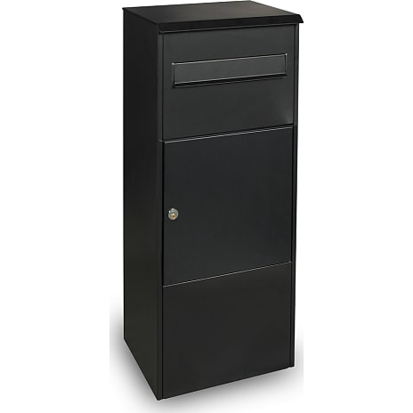ME-FA Pakkepostkasse Oak 480 Sort