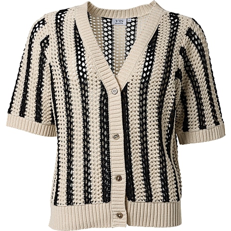 VRS Dame Cardigan Med Korte Ærmer Str. 2XL Beige