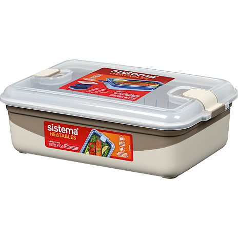 Sistema rektangel heatables steamer - 2,45 liter - flere varianter - assorteret 1 stk.