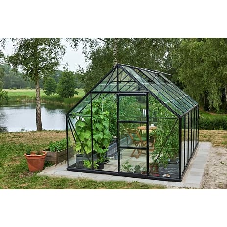 Halls Universal 128 Drivhus sort