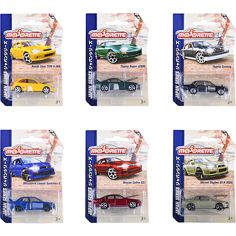 Majorette Japan Series Bil Assorteret