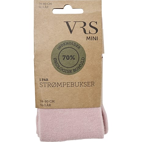 VRS Baby Strømpebukser Str. ½-1 år Rosa