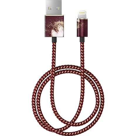 Ideal of Sweden Lightning Kabel Golden Burgundy Marble