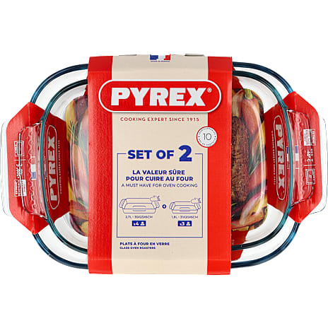 Pyrex Ovnfade 2-pak