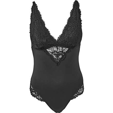 VRS Dame Bodystocking Str. S Sort