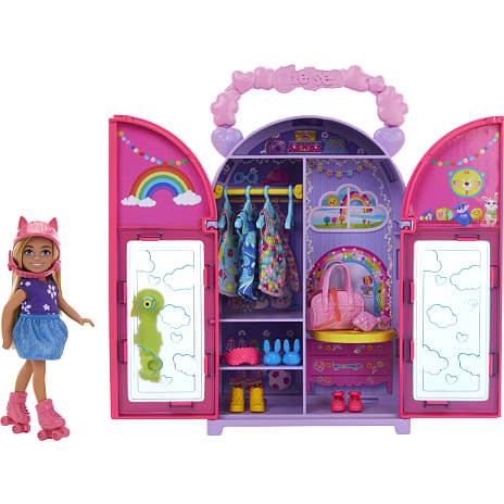 Barbie Chelsea tøjskab – flere varianter – assorteret 1 stk.