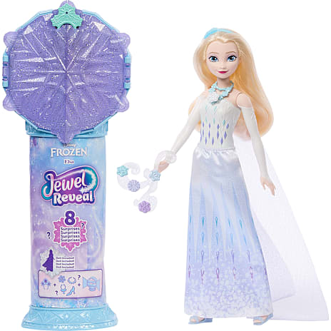 Mattel Disney Frost Jewel Reveal Elsa dukke 1 stk.