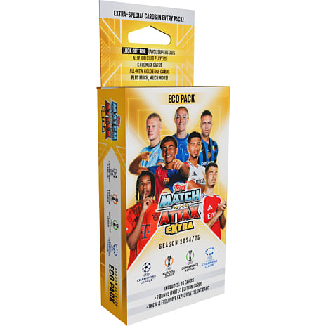 Match Attax Extra Booster Tin 2024/25 Fodboldkort