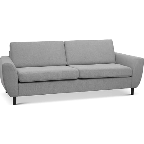 Madrid Nordic 2,5 Personers Sofa Lysegrå