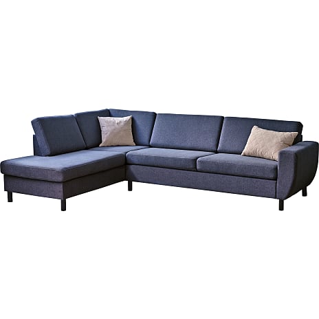 Rom Nordic Venstrevendt Open-End Sofa Navy