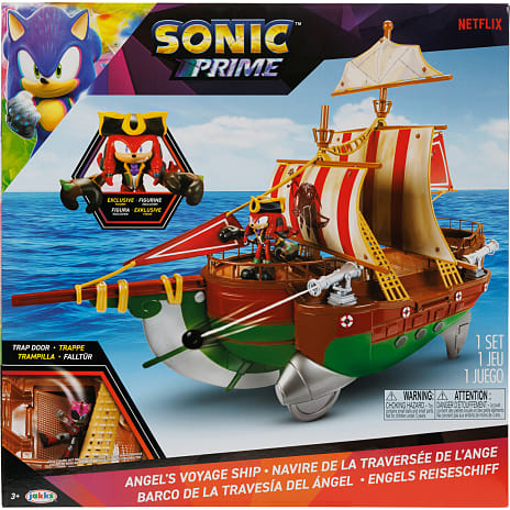Sonic Prime Piratskib Legesæt