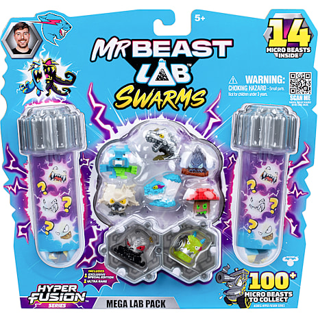 MrBeast Lab Swarms Fusion Figur 14-Pak