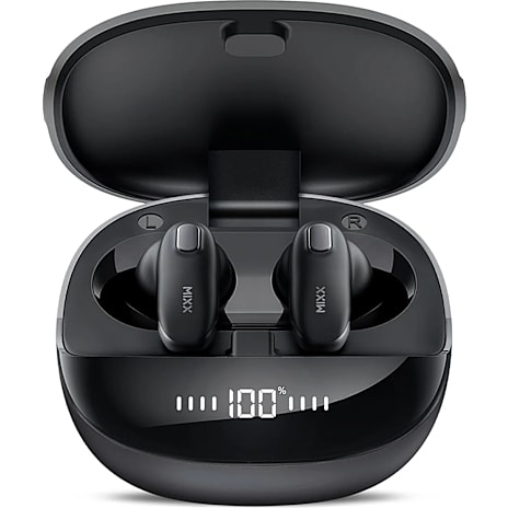 MIXX Mini Charge 2 trådløse in-ear høretelefoner - sort 1 stk.