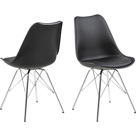 AC Design Furniture Eris Spisebordsstol Sort