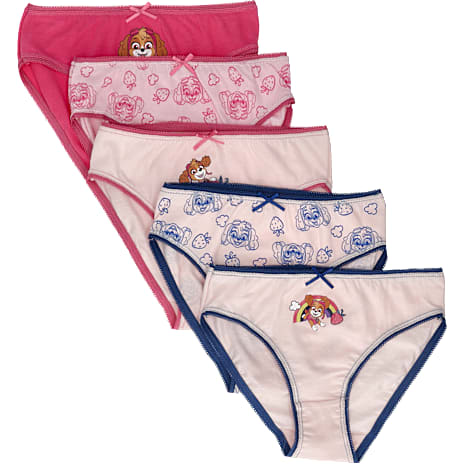 Licens Paw Patrol 5-pak trusse str. 110/116 - pink 1 stk.