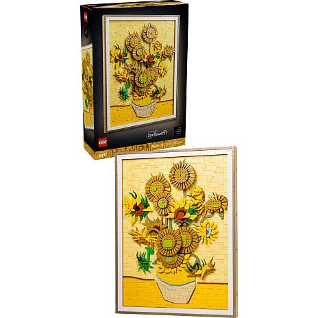 LEGO Art Vincent van Gogh Solsikker som Vægkunst 31215