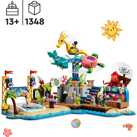 LEGO® Strand-forlystelsespark 41737 Køb online på br.dk!
