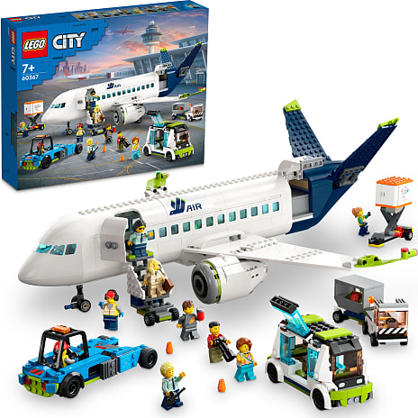 lån let at håndtere Ru LEGO City Passagerfly 60367 | Køb online på br.dk!