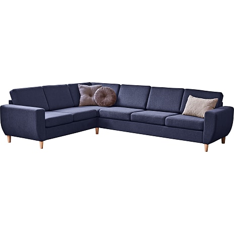 Rom Nordic vendbar hjørnesofa navy