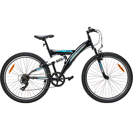PUCH Firestorm Børnecykel 7 Gear 26" Sort/Blå