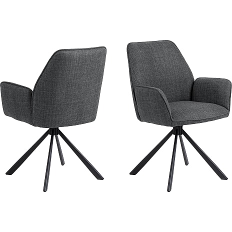 AC Design Furniture Glenda Spisebordsstol Mørkegrå