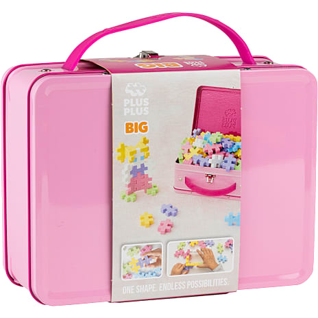 Plus Plus Big Metalkuffert Pastel